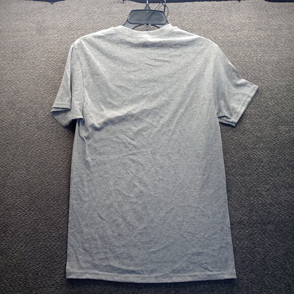 Jerzees 2pk Gray Dri-Power Tees S Workout Training Shirts Cotton Blend - Picture 4 of 7